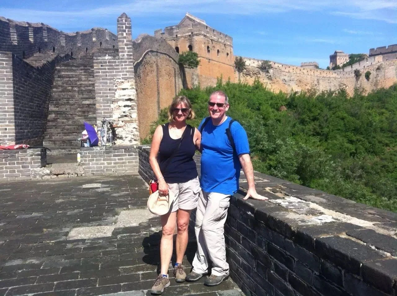 Four-Day Great Wall Walking Adventures — mountain landscape and Great Wall towers