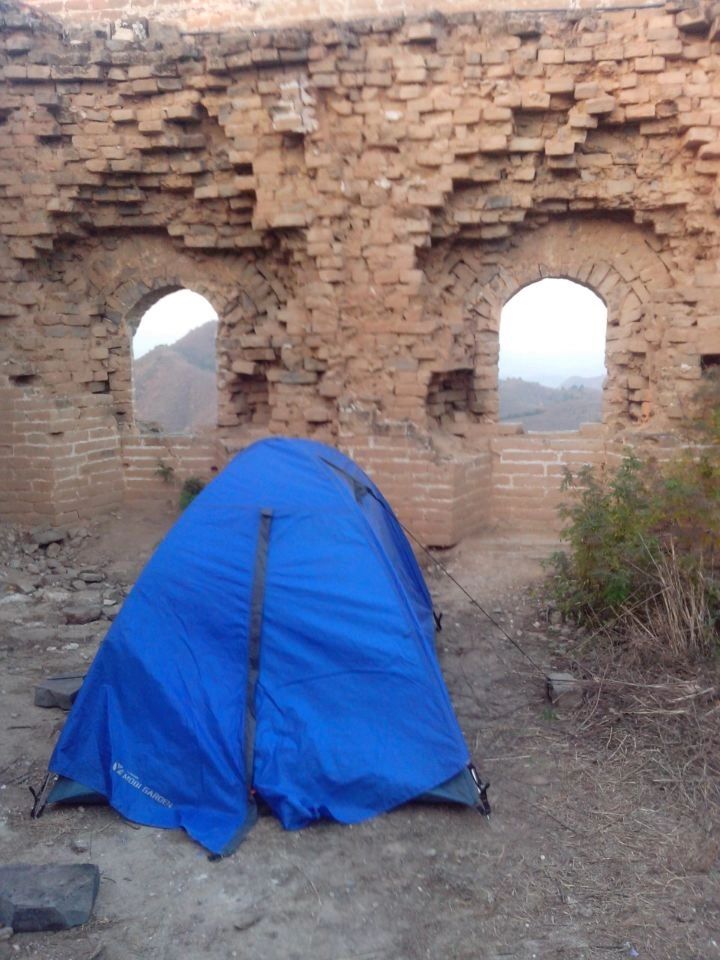 Walk with the People Who Know the Wall — mountain landscape and Great Wall towers