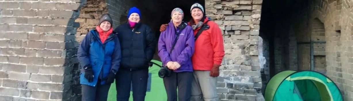 Flat-rate Jinshanling Group Hiking Followed by Gubeikou Private Camping on Great Wall