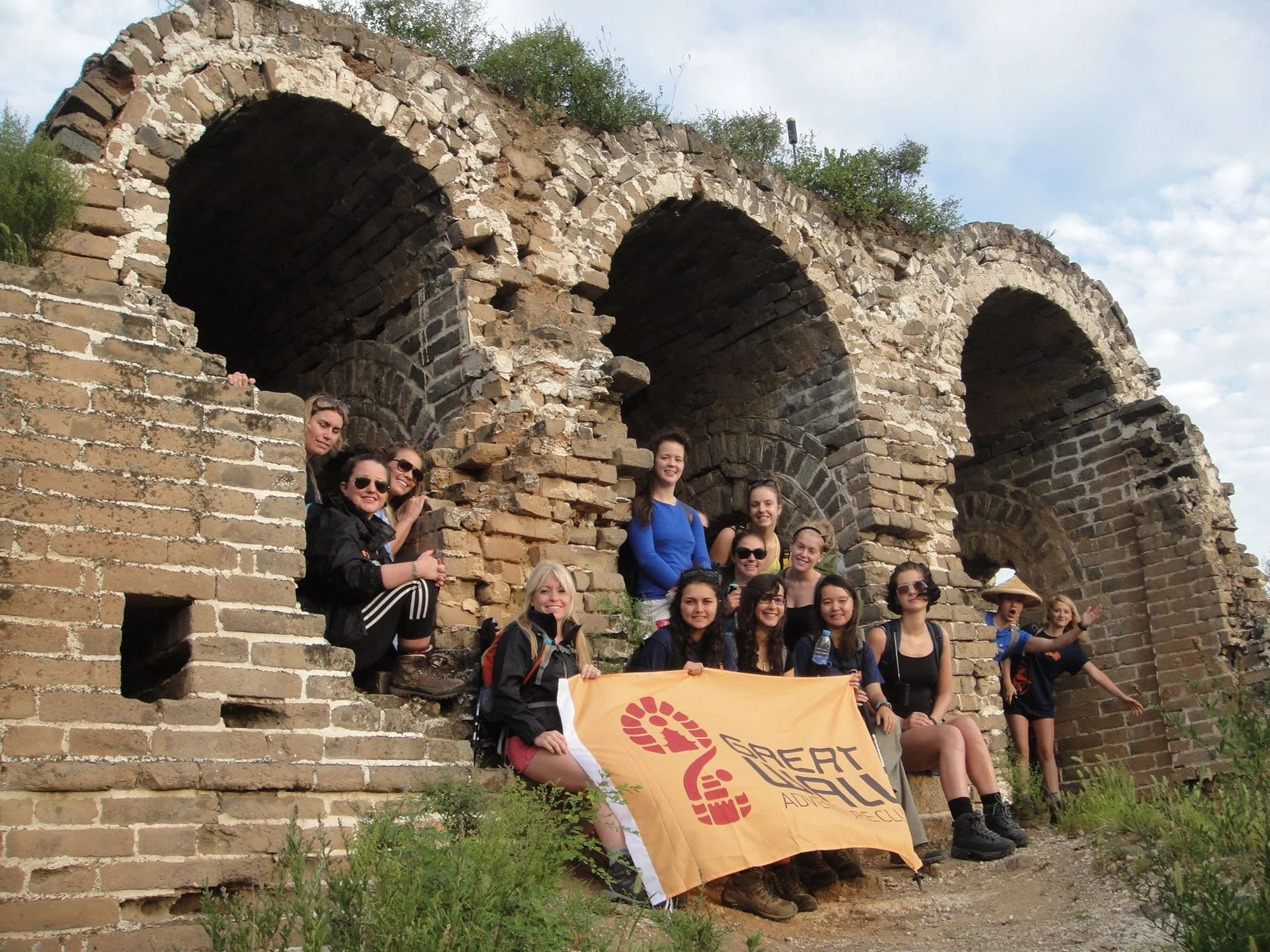Walk the Great Wall of China — mountain landscape and Great Wall towers