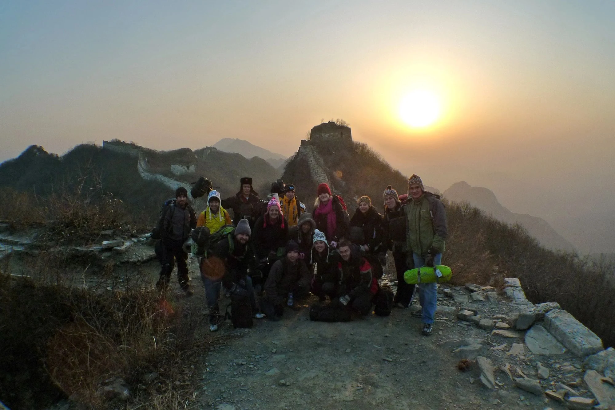 We have the most Great Wall sunset and sunrise watching