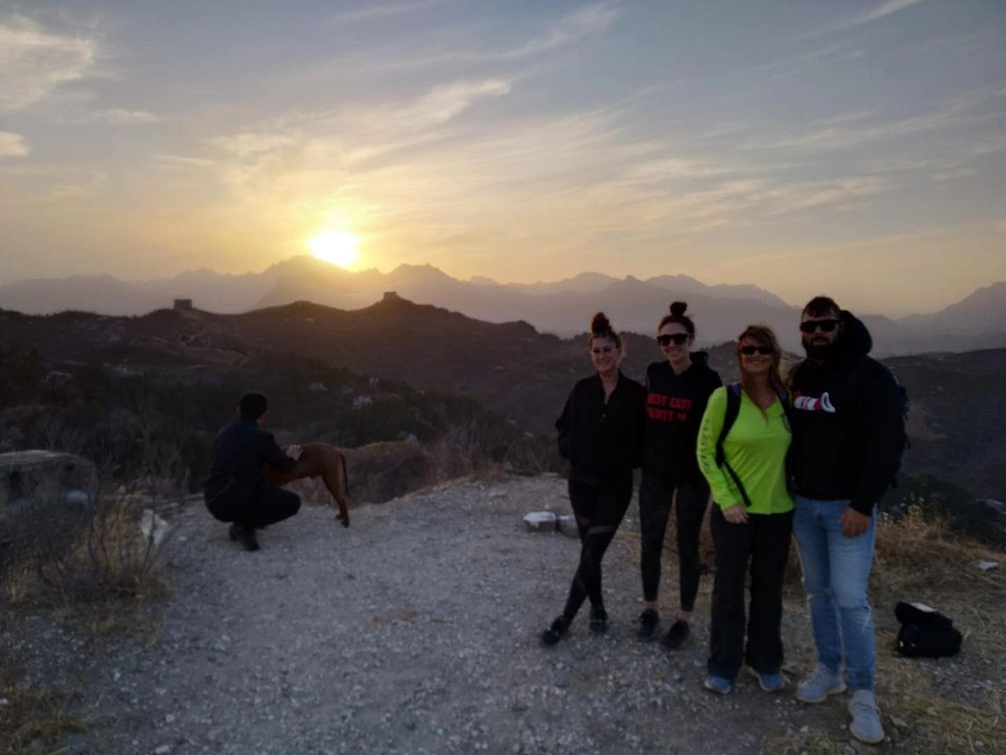 Memorable Guests and Great Wall Adventures — mountain landscape and Great Wall towers
