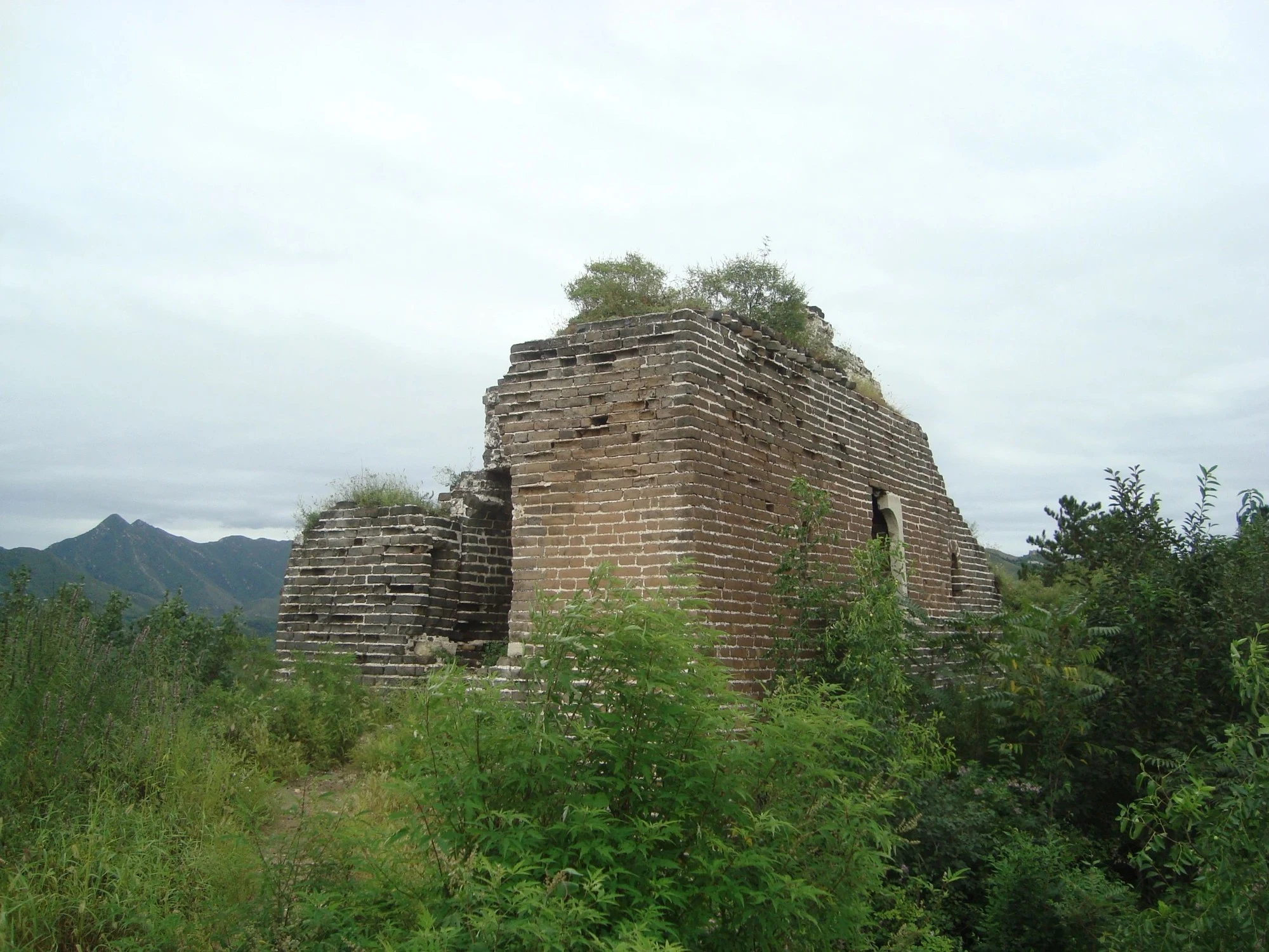 4C: Walk the Great Wall from the Coast — mountain landscape and Great Wall towers