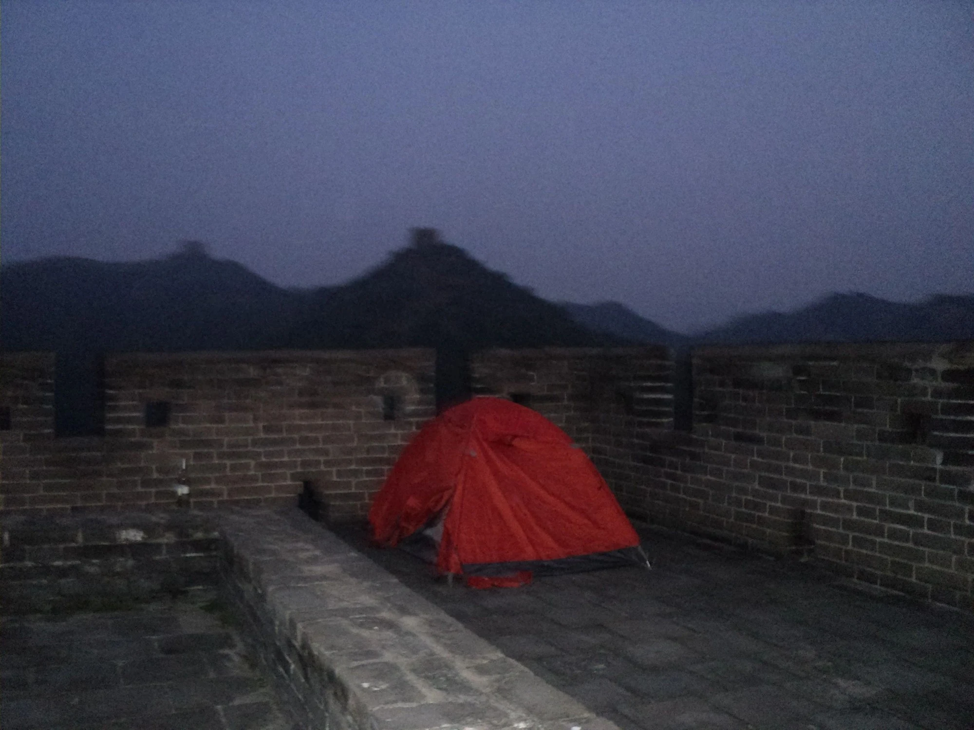 2B: Classic Great Wall Hikes with Lakeside Camping — travel photographs