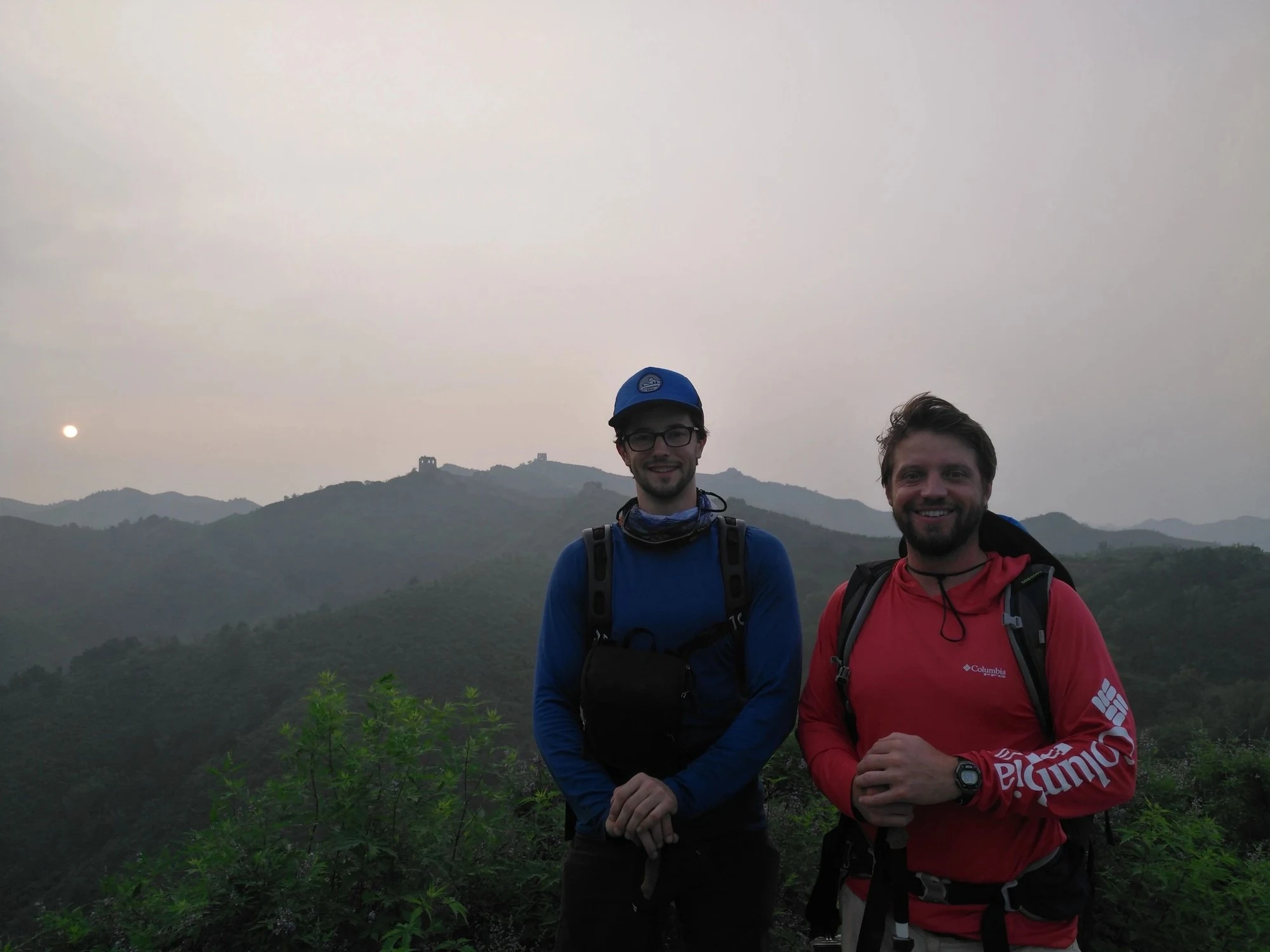Four-Day Great Wall Walking Adventures — mountain landscape and Great Wall towers