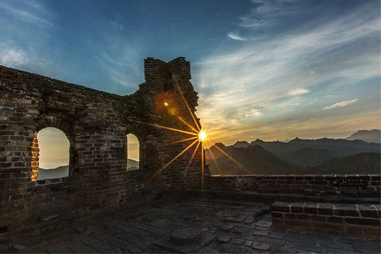 Walk the Great Wall on a Day Hike from Beijing — mountain landscape and Great Wall towers