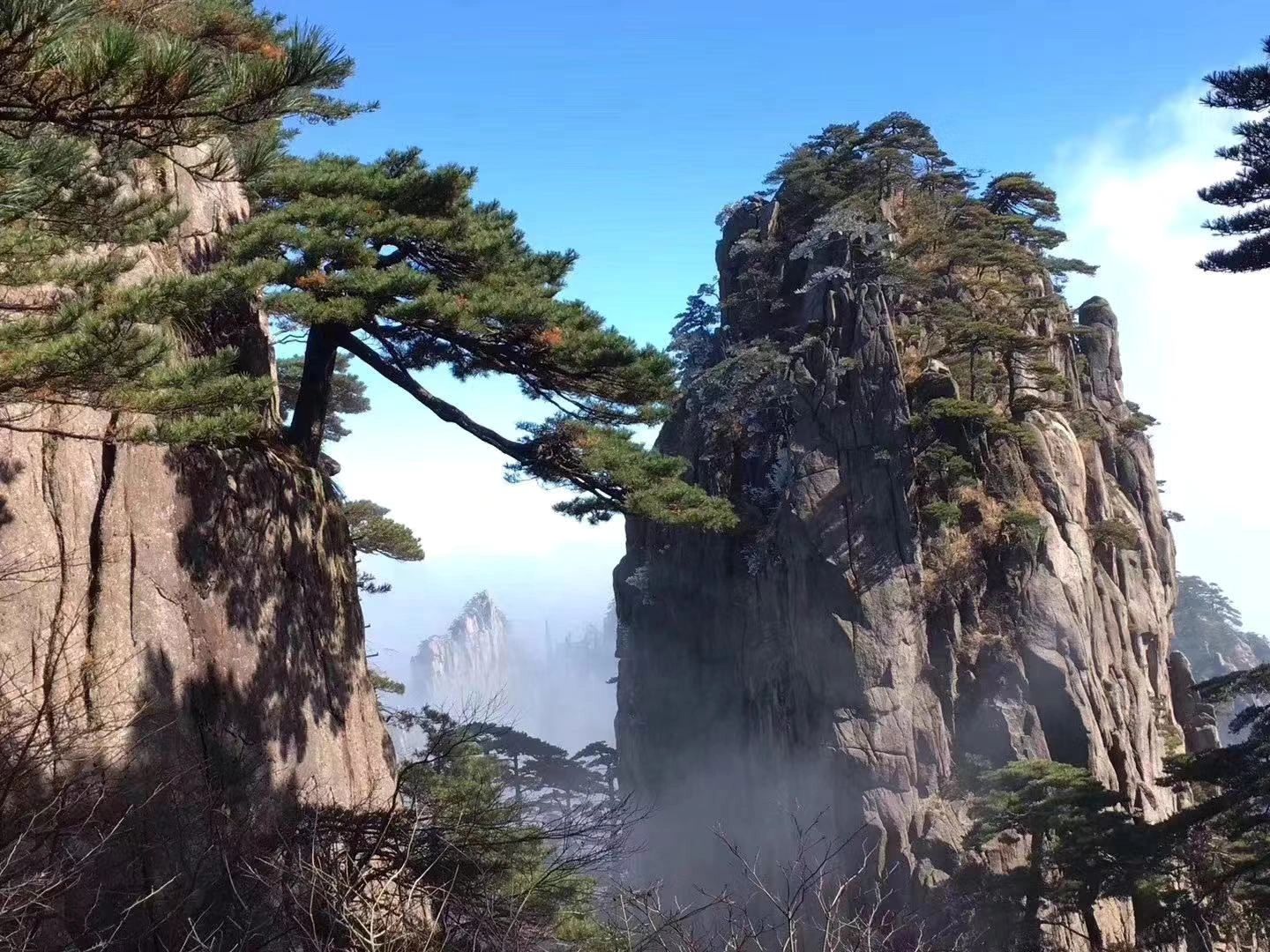 Mountain Trails and Historic Villages at Huangshan — travel photographs
