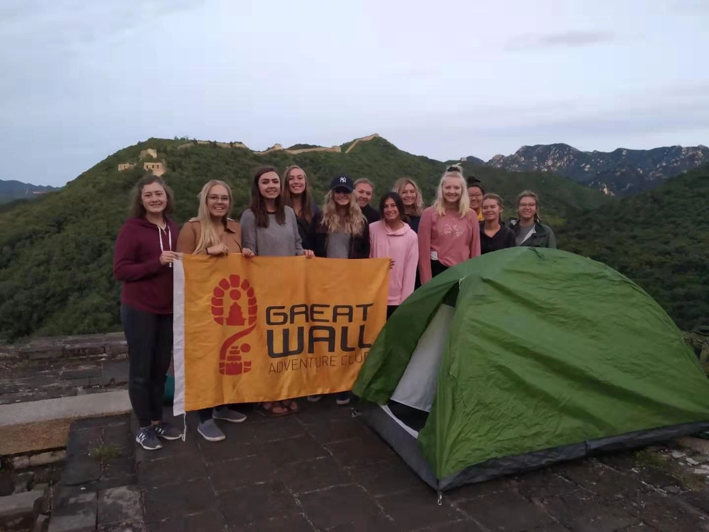 Walk the Great Wall of China — mountain landscape and Great Wall towers