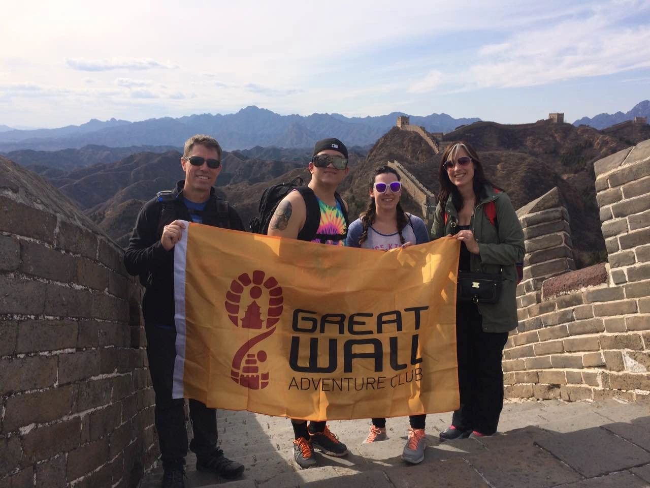 Walk the Great Wall on a Day Hike from Beijing — mountain landscape and Great Wall towers