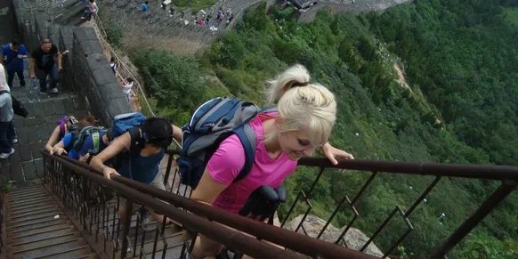 12 Days on the Great Wall of China — mountain landscape and Great Wall towers