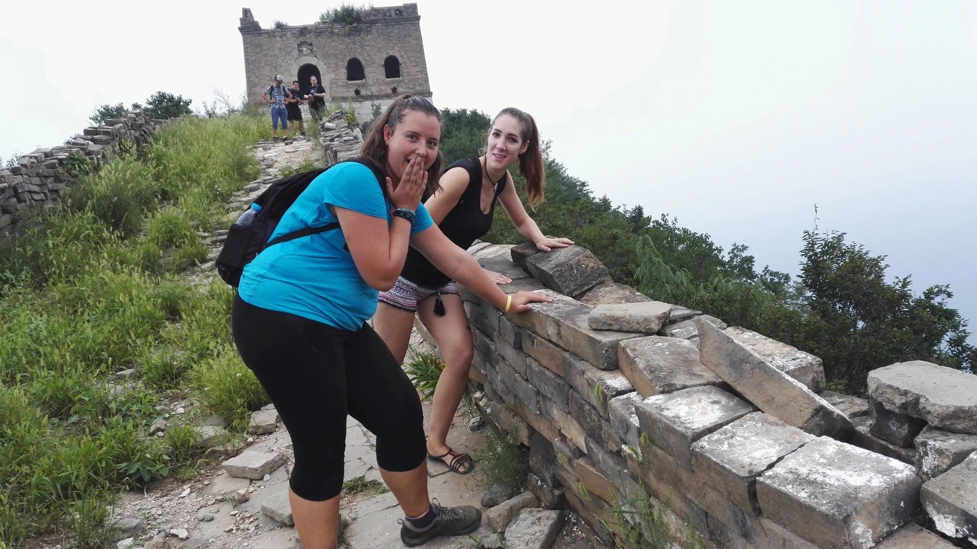 Three Days to Walk the Great Wall — mountain landscape and Great Wall towers