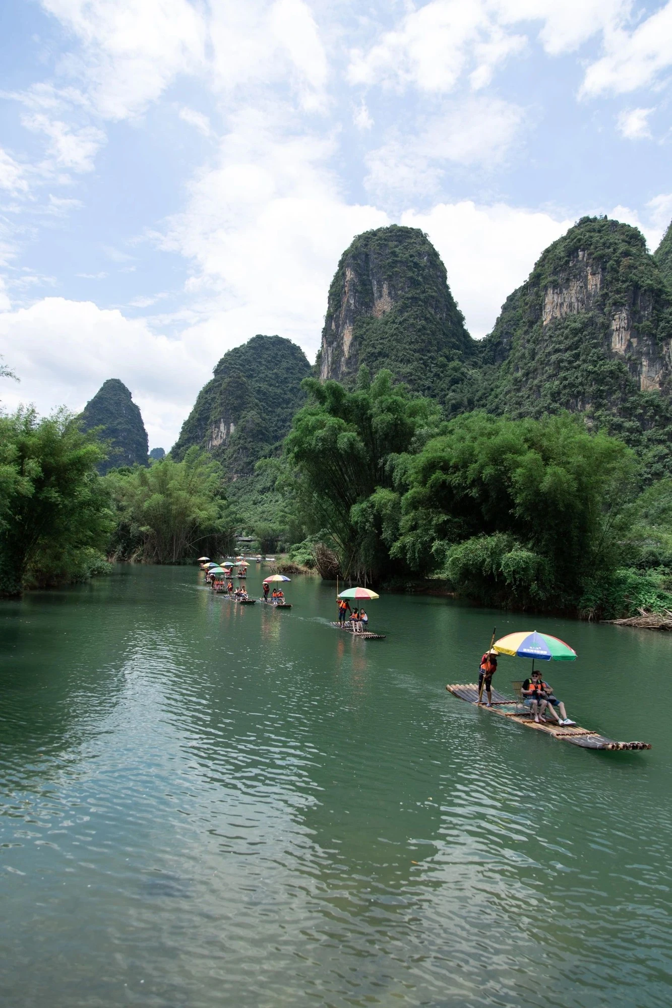 River Landscapes and Rice Terrace Walks in Guangxi — travel photographs