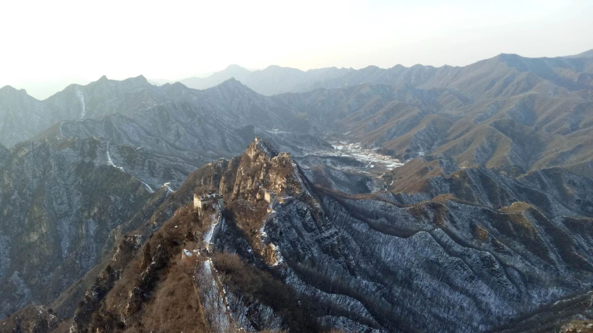 4D: Four Days for Wild Wall Hiking and Jiankou — mountain landscape and Great Wall towers