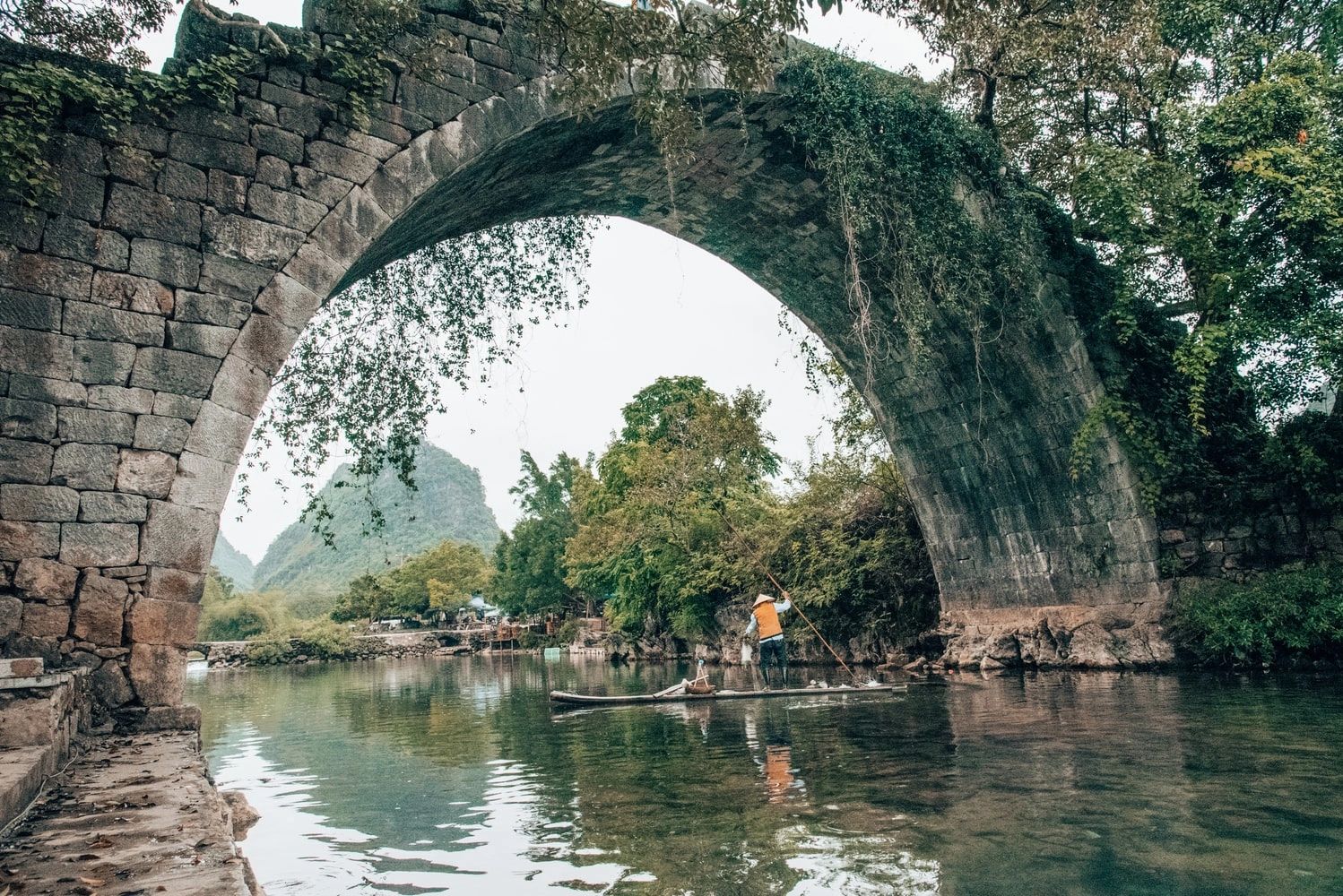 River Landscapes and Rice Terrace Walks in Guangxi — travel photographs