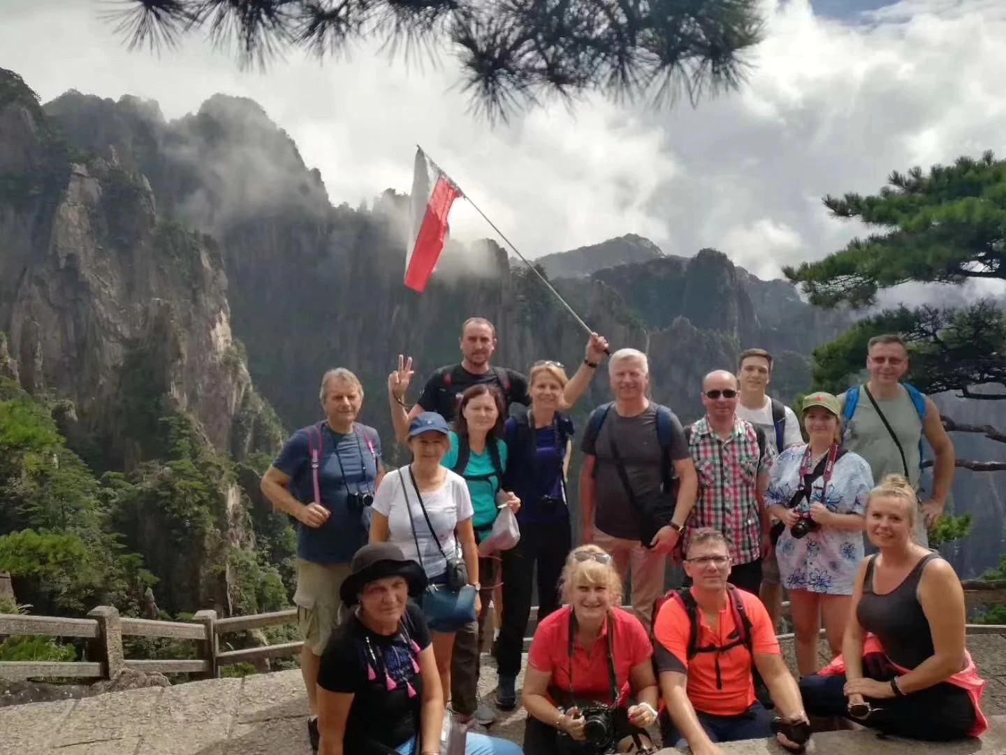 Mountain Trails and Historic Villages at Huangshan — travel photographs