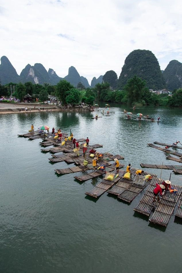 River Landscapes and Rice Terrace Walks in Guangxi — travel photographs