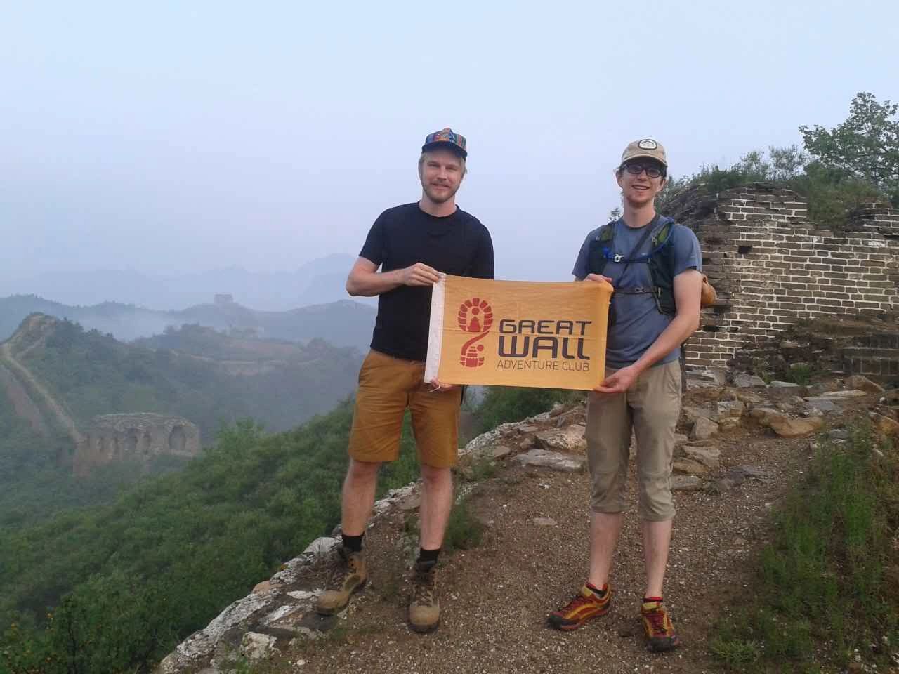 Three Days to Walk the Great Wall — mountain landscape and Great Wall towers