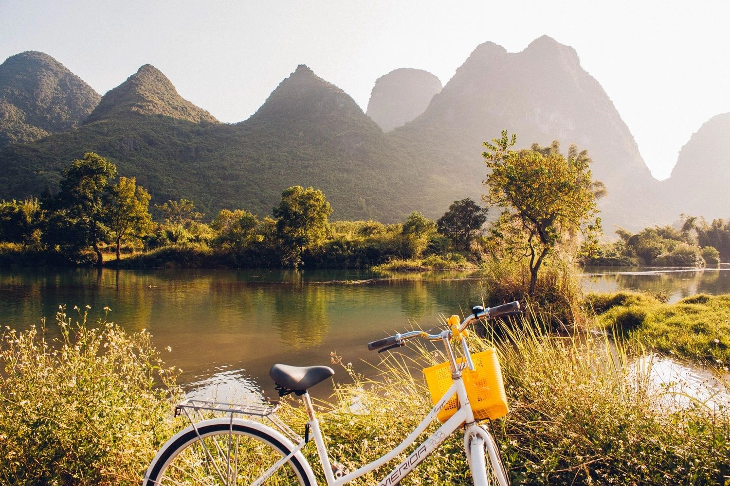 River Landscapes and Rice Terrace Walks in Guangxi — travel photographs